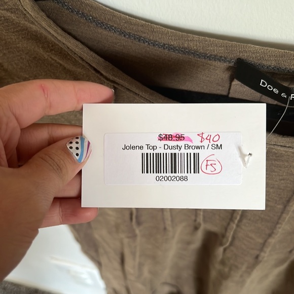 Doe & Rae top - Picture 4 of 5